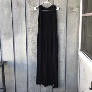 Full length sweater vest